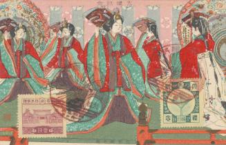 The Gosechi Dance (Gosechi mai no zu), from the series In Commemoration of the Enthronement (Tairei kinen)