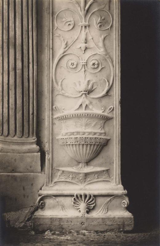 Architectural Detail from Studies in the History and Criticism of Sculpture, volume 5: The Tabernacle of the Sacrament by Desiderio da Settignano...