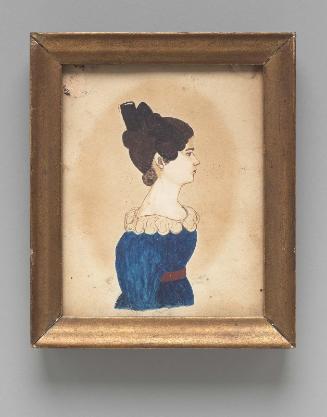 Miniature portrait of Mary Crawford Jennings