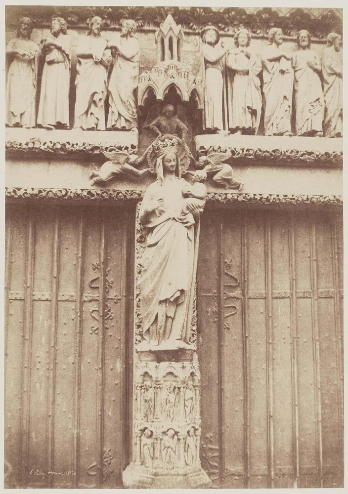 Madonna from the Portal of the South Transept of Amiens Cathedral