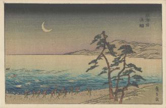 Fishing Nets, based on an unidentified print by Hiroshige