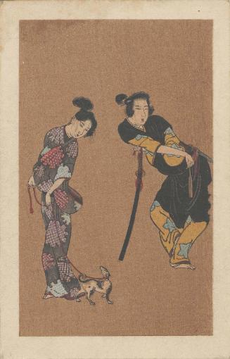 Figures from the Hikone Byôbu