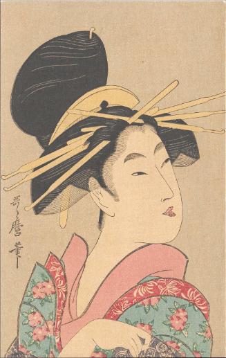 Reproduction of: print by Utamaro