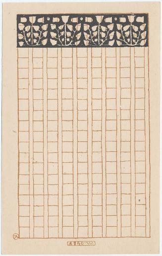 Writing Grid with Decorative Heading