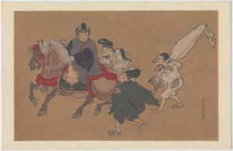 Figures from a Picture Scroll (emaki)