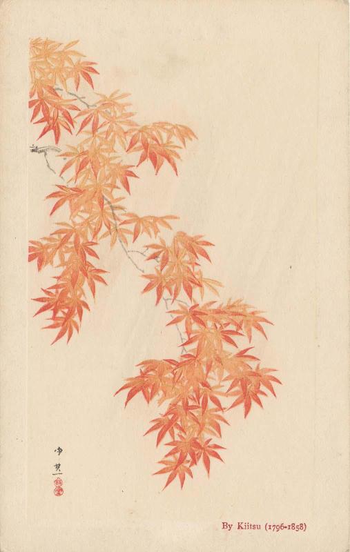 Maple Leaves, after Kiitsu