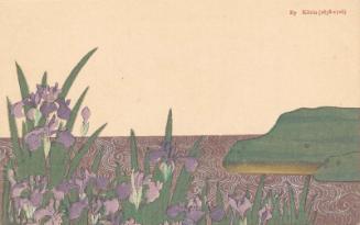 Irises, based on a painting by Kôrin