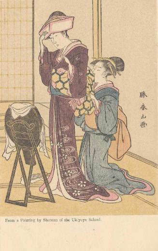 Reproduction of a print by Shunzan