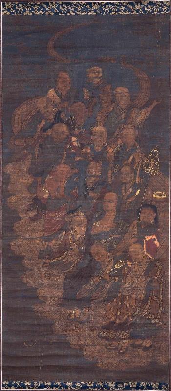 The sixteen luohans