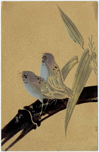 Sparrows and Bamboo