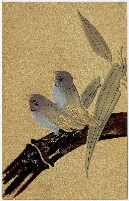 Sparrows and Bamboo