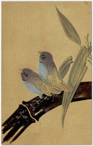 Sparrows and Bamboo