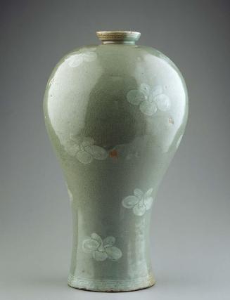 Plum Bottle (Maebyeong) with painted decoration