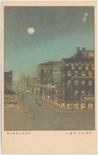 Isezakicho Street from The Series Yokohama Exhibition (Yokohama daihakurankai)