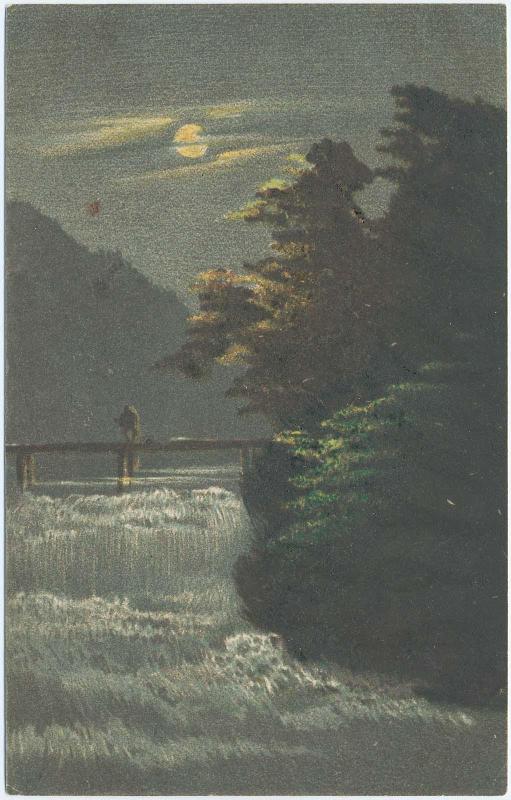 River under Moon
