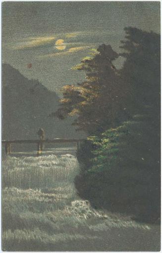 River under Moon