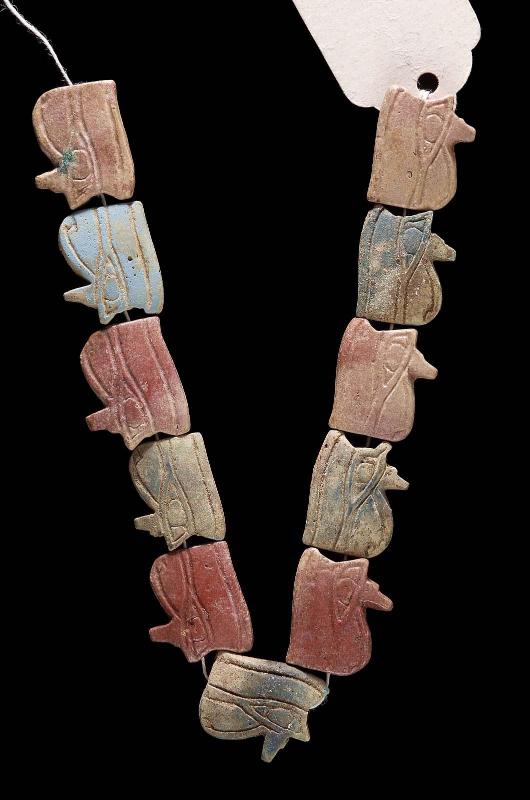 Eye of Horus (wedjat) amulets