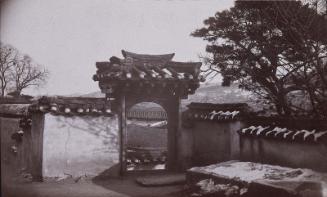 Gateway in the Courtyard of the American Legations, Seoul (NRICP Relic No.: 2884)