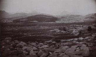 Suburbs of Seoul: The city lies over the hills to the right (NRICP Relic No.: 2915)