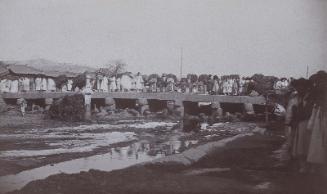 Bridge [Soopyogyo Bridge] over a small stream that runs through the city, Seoul (NRICP Relic No.: 2901)