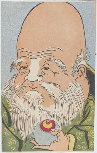 Fukurokuju, from a series of the Seven Gods of Good Fortune