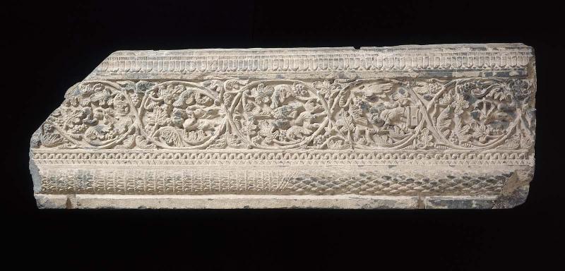 Ornate door jamb