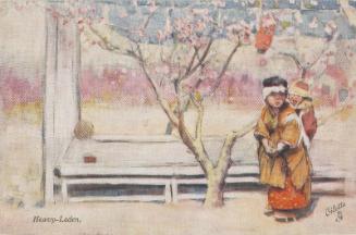 Heavy-Laden, from the series Fair Japan–Souvenir of Japan-British Exhibition, 1910, in Raphael Tuck & Sons 'Ollette' Postacard 7913