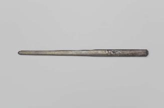 kogai with design of plum branch