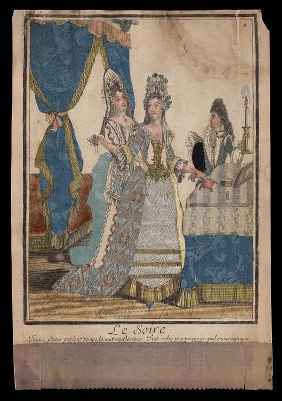 Le Soire (dressed print)