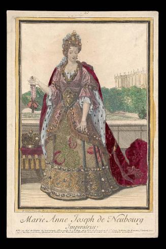 Marie Anne Joseph de Neubourg, Imperatrice (dressed print)