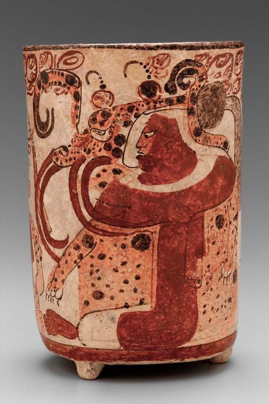 Tripod cylinder vase