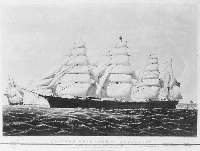 Clipper Ship "Great Republic"