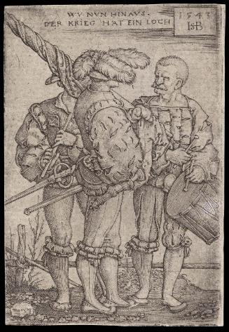 Fähnrich, Trommler und Pfeifer