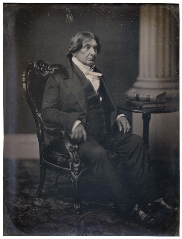 Lemuel Shaw, Chief Justice of the Massachusetts Supreme Court (Seated, Turned Three-Quarters to the Right)