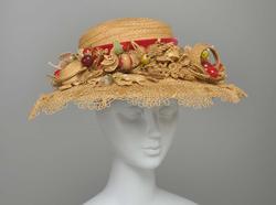 Woman's short-back hat