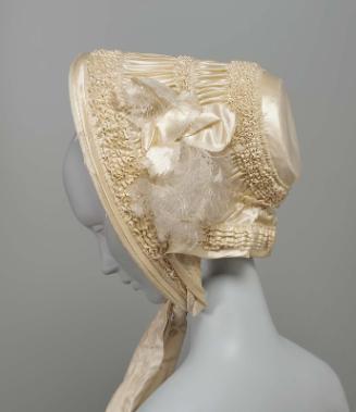 Bride's bonnet
