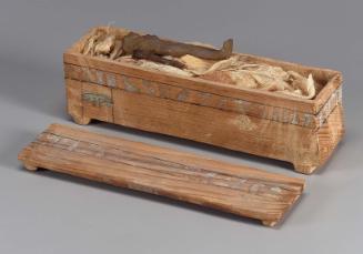 Shawabty of Queen Neferu (Nofru) with miniature coffin