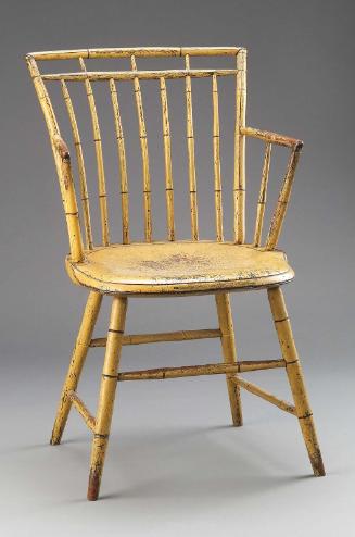 Square-back Windsor armchair