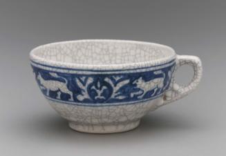 Lion tea cup