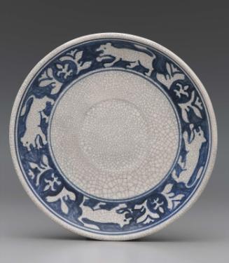 Lion saucer