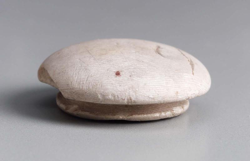 Ornamental knob of small staff (?)