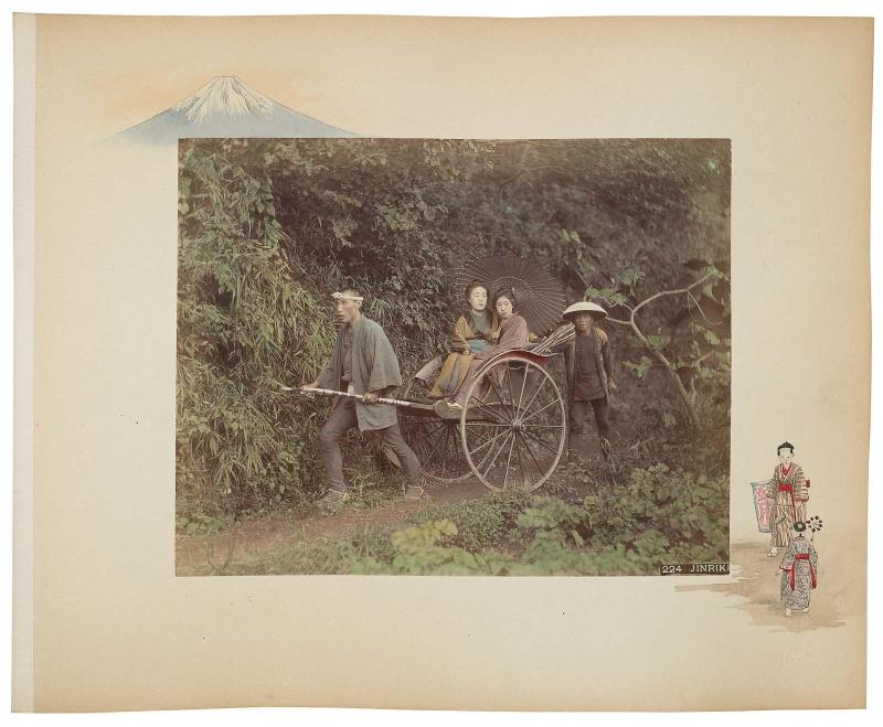 224 Jinriki (Two Women, Puller and Pusher)