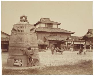 View of Monumental Bell at Hoko-ji, Kyoto
