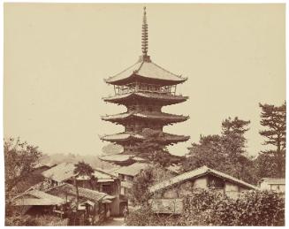 View of Yasaka Shrine, Kyoto