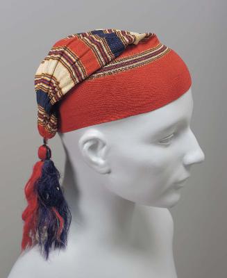 Knitted silk stocking cap