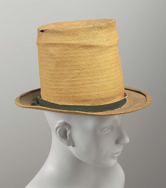 Man's leghorn hat