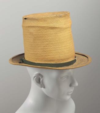 Man's leghorn hat