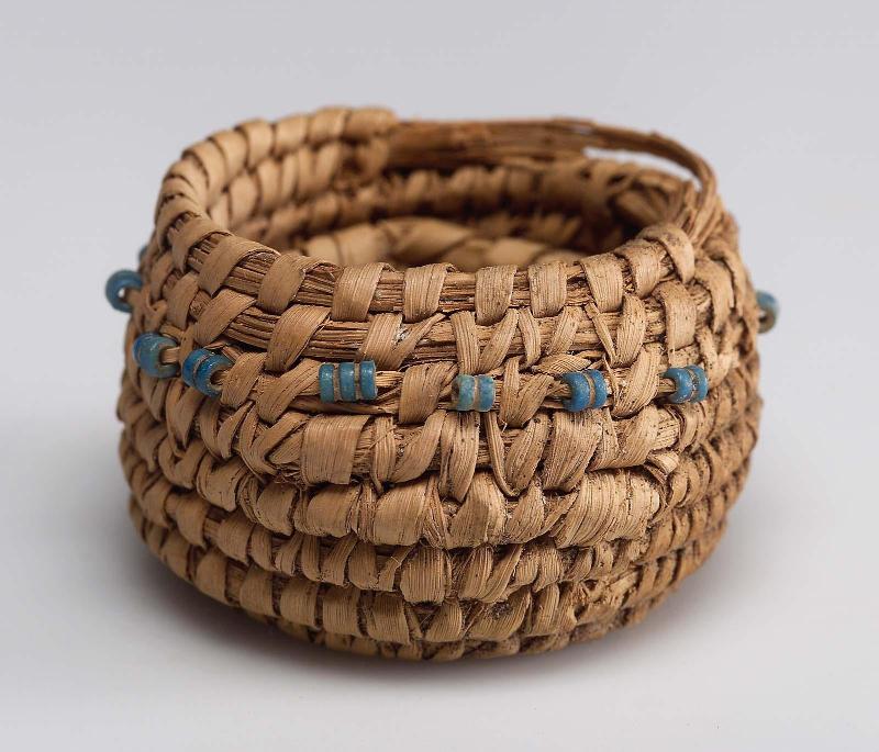 Beaded basket