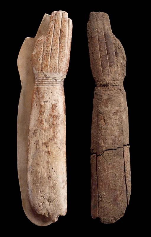 Clappers in the shape of hands
