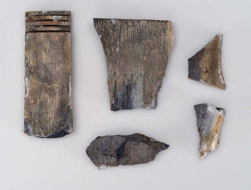 Amulet of a djed-pillar (fragments)